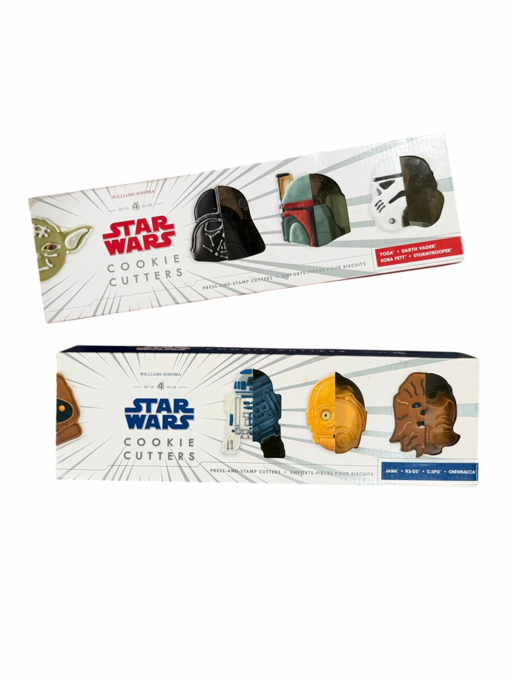 Williams Sonoma Star Wars Cookie Cutters